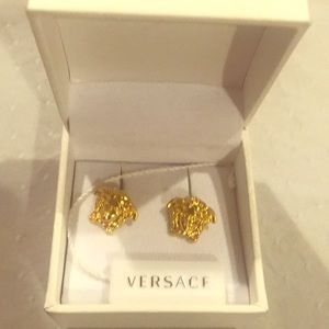 versace earrings men